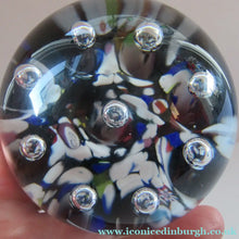 Load image into Gallery viewer, 1976 Ysart Design Paperweight. Single Harelquin Caithness Glass
