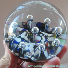 Load image into Gallery viewer, 1976 Ysart Design Paperweight. Single Harelquin Caithness Glass
