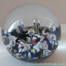 Load image into Gallery viewer, 1976 Ysart Design Paperweight. Single Harelquin Caithness Glass
