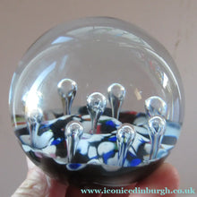 Load image into Gallery viewer, 1976 Ysart Design Paperweight. Single Harelquin Caithness Glass
