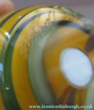 Load image into Gallery viewer, CHRIS BUZZINI 1977 Art Glass Paperweight for Bridgeton Studio, American
