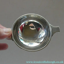 Load image into Gallery viewer, 1970s Scottish Hamilton &amp; Inches Solid Silver Hallmarked Miniature Quaich
