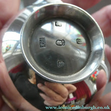 Load image into Gallery viewer, 1970s Scottish Hamilton &amp; Inches Solid Silver Hallmarked Miniature Quaich
