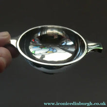 Load image into Gallery viewer, 1970s Scottish Hamilton &amp; Inches Solid Silver Hallmarked Miniature Quaich
