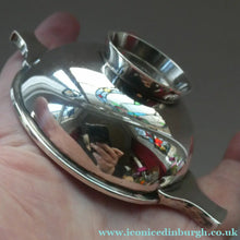 Load image into Gallery viewer, 1970s Scottish Hamilton &amp; Inches Solid Silver Hallmarked Miniature Quaich
