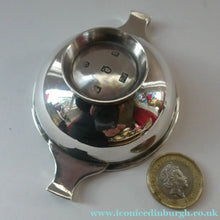 Load image into Gallery viewer, 1970s Scottish Hamilton &amp; Inches Solid Silver Hallmarked Miniature Quaich
