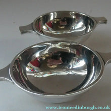 Load image into Gallery viewer, 1970s Solid Silver Hallmarked Hamilton &amp; Inches Miniature Quaich
