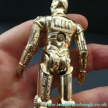 Load image into Gallery viewer, Vintage 1977 STAR WARS Miniature Figurine. C-3PO. Made in Hong Kong 
