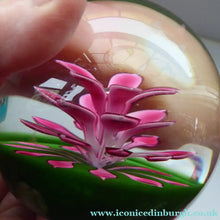 Load image into Gallery viewer, Colin Terris 1979 Floral Fountain Paperweight
