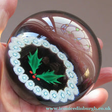 Load image into Gallery viewer, Colin Terris William Manson Set of Four Seasons Caithness Glass Vintage Paperweights 1979
