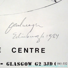 Load image into Gallery viewer, 1979 Exhibition Poster for Paul Neagu Sculptures at the Third Eye Centre, Glasgow
