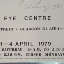 Load image into Gallery viewer, 1979 Exhibition Poster for Paul Neagu Sculptures at the Third Eye Centre, Glasgow
