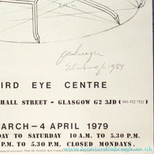 Load image into Gallery viewer, 1979 Exhibition Poster for Paul Neagu Sculptures at the Third Eye Centre, Glasgow
