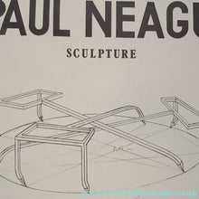 Load image into Gallery viewer, 1979 Exhibition Poster for Paul Neagu Sculptures at the Third Eye Centre, Glasgow
