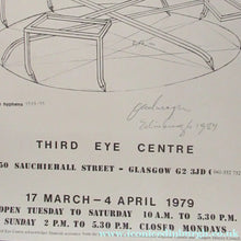 Load image into Gallery viewer, 1979 Exhibition Poster for Paul Neagu Sculptures at the Third Eye Centre, Glasgow
