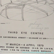 Load image into Gallery viewer, 1979 Exhibition Poster for Paul Neagu Sculptures at the Third Eye Centre, Glasgow

