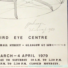 Load image into Gallery viewer, 1979 Exhibition Poster for Paul Neagu Sculptures at the Third Eye Centre, Glasgow
