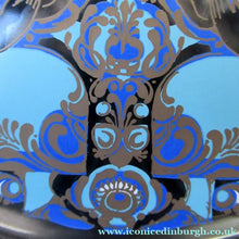 Load image into Gallery viewer, 1979 Bjorn Wiinblad Glass Christmas Plate Rosenthal The Holy Family
