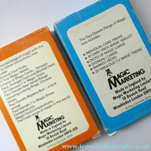Load image into Gallery viewer, 1970s Vintage Magic Cards Marked Deck Svengali Cards by Paul Daniels
