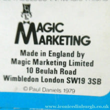 Load image into Gallery viewer, 1970s Vintage Magic Cards Marked Deck Svengali Cards by Paul Daniels
