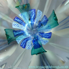 Load image into Gallery viewer, SCOTTISH Limited Edition of Only 250. Caithness Glass Paperweight: ICE FLOWER by Allan Scott - Paperweight
