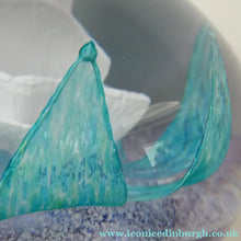 Load image into Gallery viewer, Vintage White Rose Bud Paperweight Caithness Glass. Attributed to Helen MacDonald
