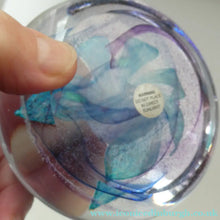Load image into Gallery viewer, Vintage White Rose Bud Paperweight Caithness Glass. Attributed to Helen MacDonald
