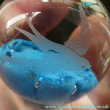 Load image into Gallery viewer, 1983 One Off Scottish Caithness Glass Paperweight 1984 by Dean Gill 
