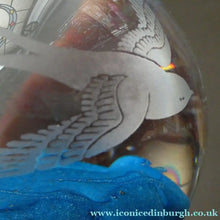 Load image into Gallery viewer, 1983 One Off Scottish Caithness Glass Paperweight 1984 by Dean Gill 
