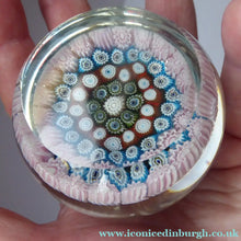 Load image into Gallery viewer, Vintage Edinburgh Crystal Paperweight for Caithness Glass
