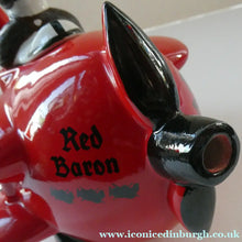 Load image into Gallery viewer, Vintage 1980s NOVELTY TEAPOT by Carltonware. The RED BARON in his Bi-plane
