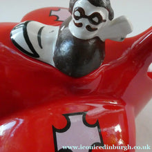 Load image into Gallery viewer, Vintage 1980s NOVELTY TEAPOT by Carltonware. The RED BARON in his Bi-plane
