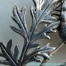 Load image into Gallery viewer, COSTUME JEWELLERY. Vintage WELSH 1998 Silver Plate on Pewter MASJ Poppy Brooch
