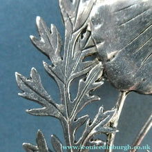 Load image into Gallery viewer, COSTUME JEWELLERY. Vintage WELSH 1998 Silver Plate on Pewter MASJ Poppy Brooch
