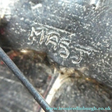 Load image into Gallery viewer, COSTUME JEWELLERY. Vintage WELSH 1998 Silver Plate on Pewter MASJ Poppy Brooch
