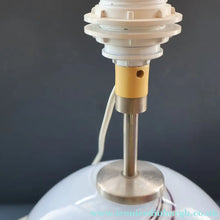 Load image into Gallery viewer, 1980s Holmegaard Glass Table Lamp. Designed by Torben Jorgensen. Paper Label - Scandinavian Glass
