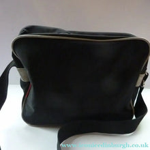 Load image into Gallery viewer, Vintage DESIGNER 1980s I love Red or Dead Cross Body or Messenger Bag with Zip Closure and Front Open Pocket Section
