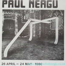 Load image into Gallery viewer, Pencil Signed 1980s Exhibition Poster: Paul Neagu Norwich
