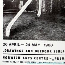 Load image into Gallery viewer, Pencil Signed 1980s Exhibition Poster: Paul Neagu Norwich
