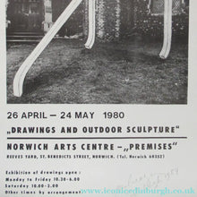 Load image into Gallery viewer, Pencil Signed 1980s Exhibition Poster: Paul Neagu Norwich
