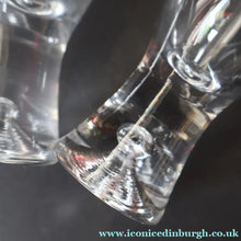 Load image into Gallery viewer, 1980s Four Iitala Collectable ’Tapio’ Design Schnapps Glasses. Controlled Air Bubble. 4 1/2 inches - Scandinavian Glass
