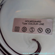 Load image into Gallery viewer, 1980s Holmegaard Glass Table Lamp. Designed by Torben Jorgensen. Paper Label - Scandinavian Glass
