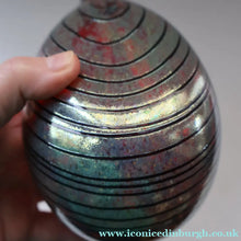 Load image into Gallery viewer, Large Vintage 1980s Finnish Glass Pheasant Bird. Nuutajarvi Sticker. Oiva Toikka Design
