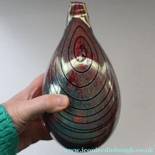 Load image into Gallery viewer, Large Vintage 1980s Finnish Glass Pheasant Bird. Nuutajarvi Sticker. Oiva Toikka Design
