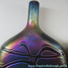 Load image into Gallery viewer, Vintage 1980s Maltese Phoenician Glass Lollipop Vase

