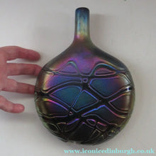 Load image into Gallery viewer, Vintage 1980s Maltese Phoenician Glass Lollipop Vase
