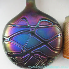 Load image into Gallery viewer, Vintage 1980s Maltese Phoenician Glass Lollipop Vase
