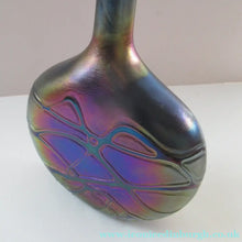 Load image into Gallery viewer, Vintage 1980s Maltese Phoenician Glass Lollipop Vase
