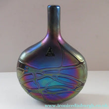 Load image into Gallery viewer, Vintage 1980s Maltese Phoenician Glass Lollipop Vase
