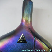Load image into Gallery viewer, Vintage 1980s Maltese Phoenician Glass Lollipop Vase
